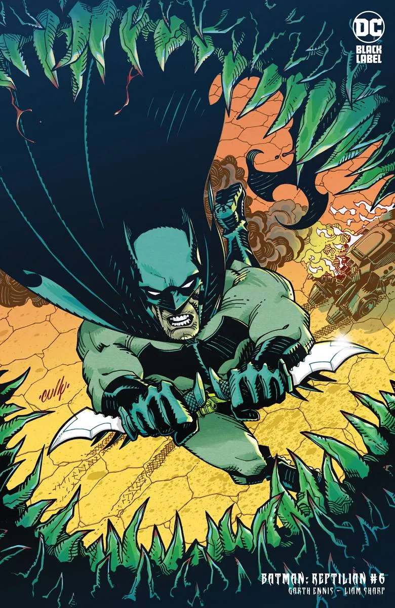 BATMAN REPTILIAN #6 (OF 6) CVR B HAMNER VAR (MR)