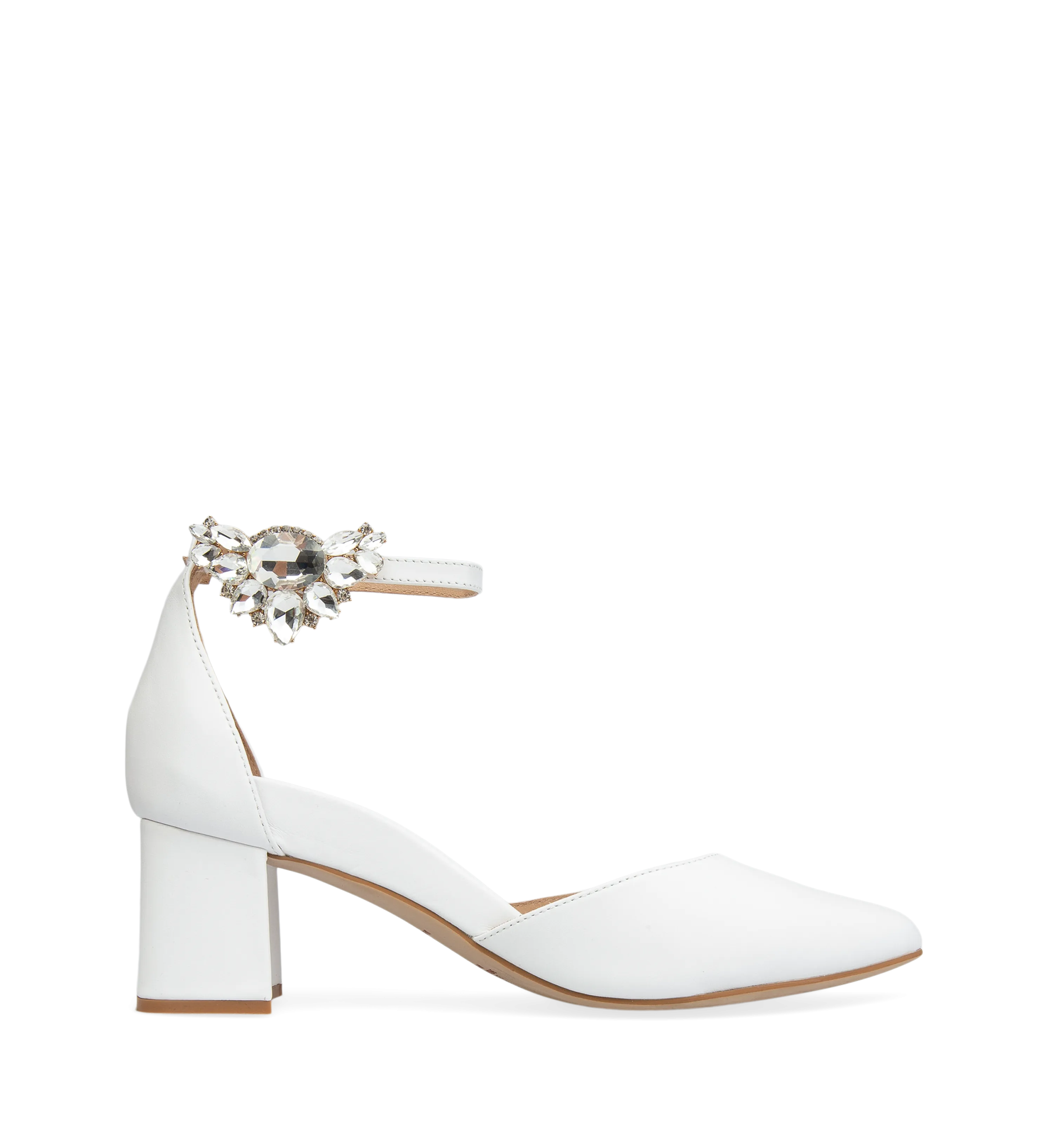 Bridal Shoe Clips - Crystal & Gold