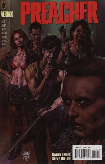 PREACHER (1995) DIXIE FRIED - SET OF SEVEN