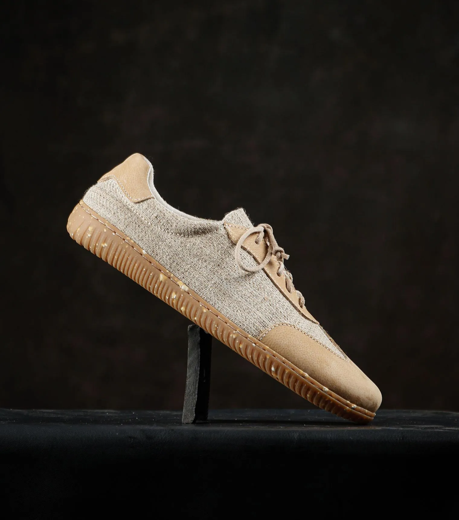 Sneaky Ninjas | Nettle and Suede Barefoot Retro Trainers