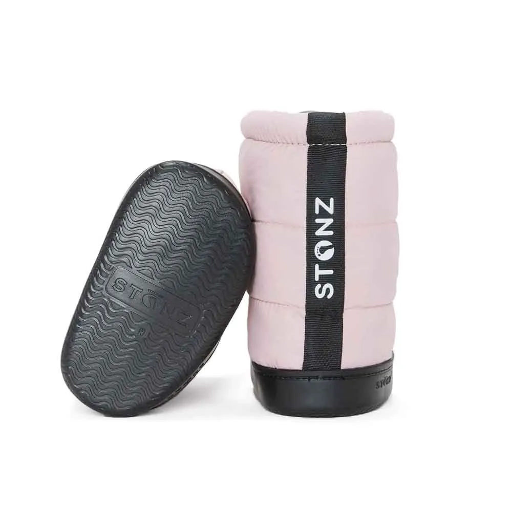 Stonz Toddler Puffer Winter Booties - Haze Pink