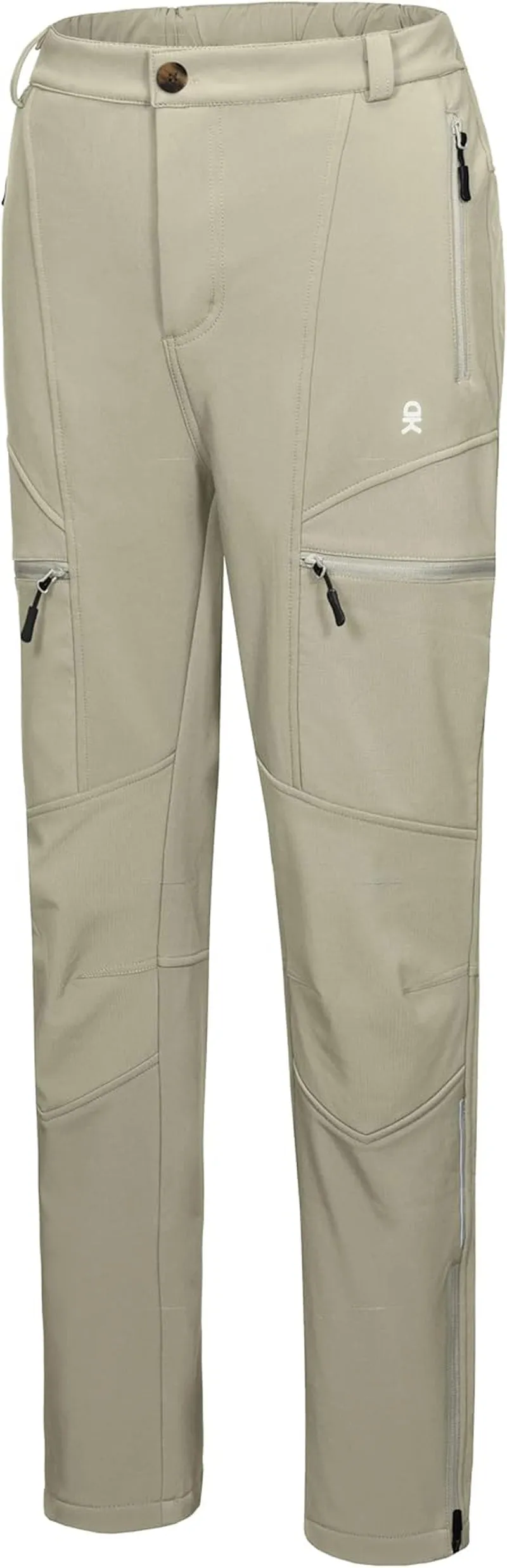 Women’s Softshell Pants, Winter Windproof Snow Pants