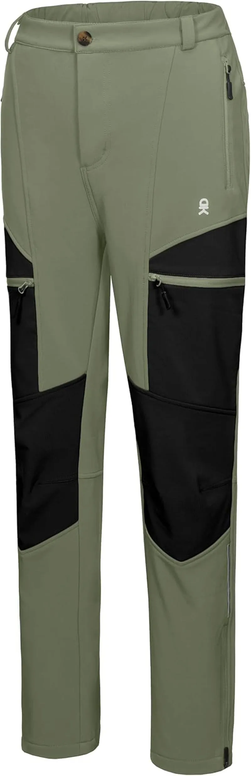 Women’s Softshell Pants, Winter Windproof Snow Pants