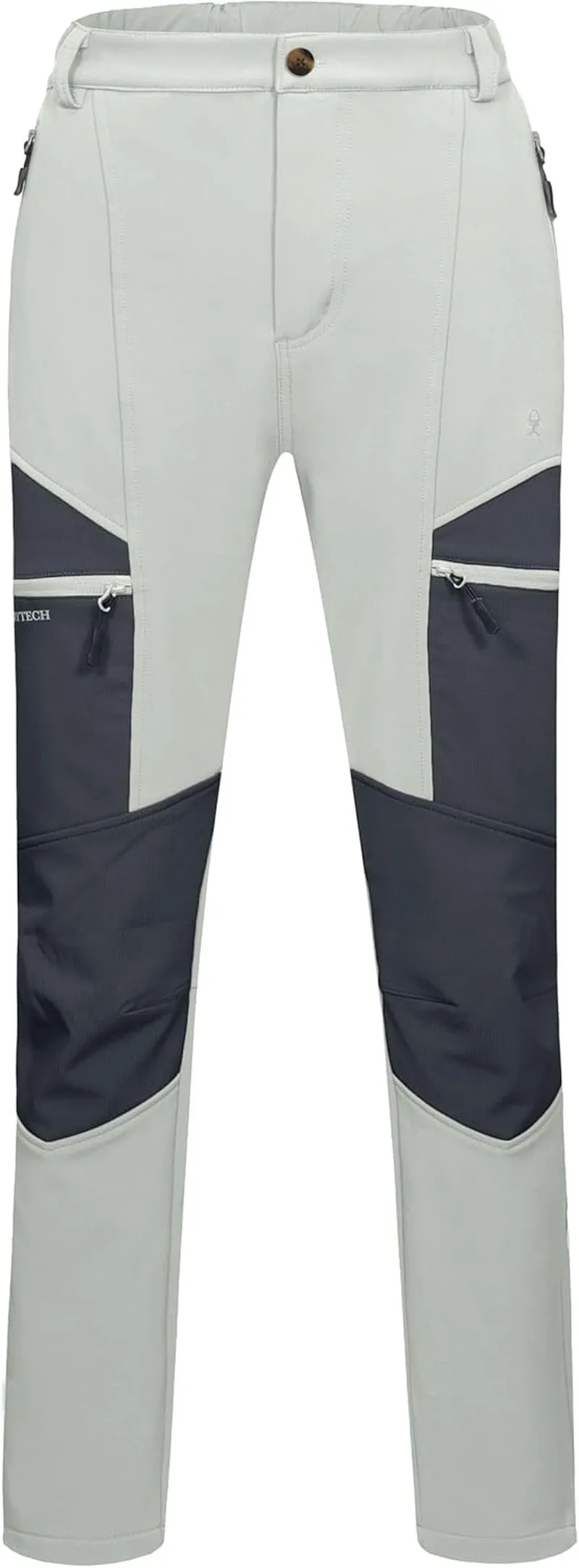 Women’s Softshell Pants, Winter Windproof Snow Pants